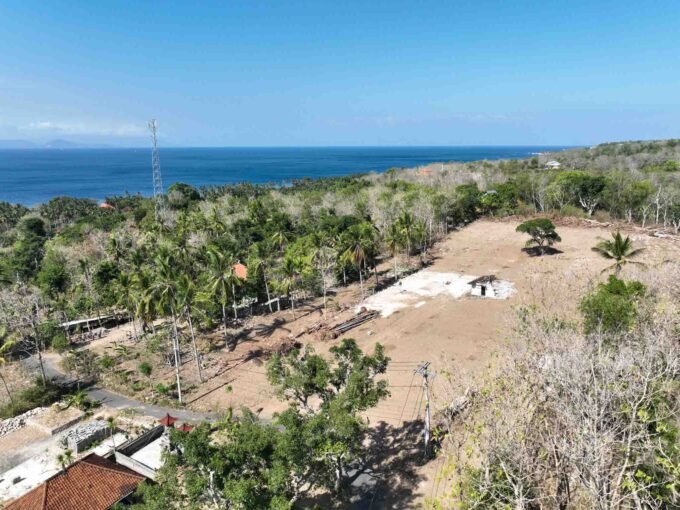 Investment Land in Nusa Penida Bali - Stunning Ocean Sea View, Villa Area, Ready to Develop