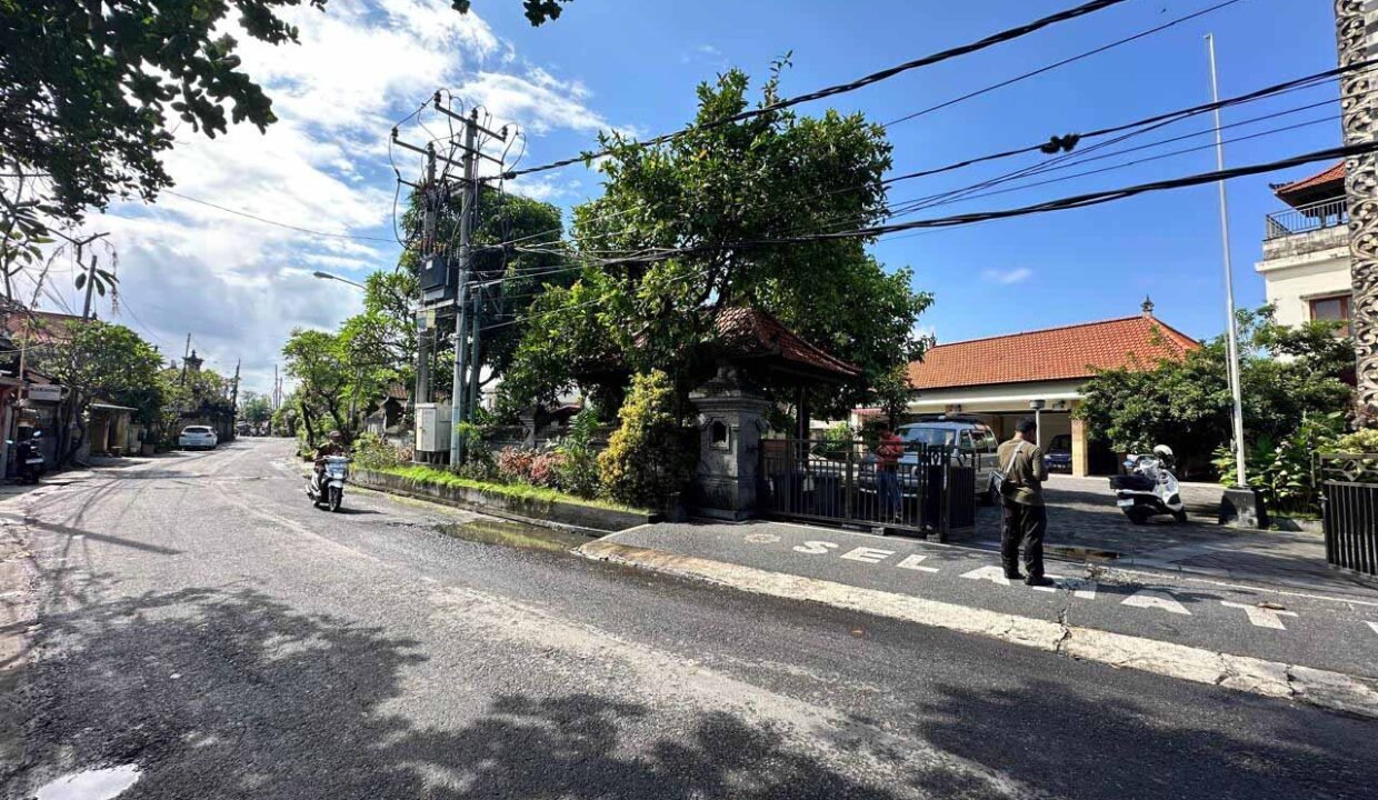 Prime Land for Sale in Sanur Bali Main Road Access, Ideal for Villa and Business