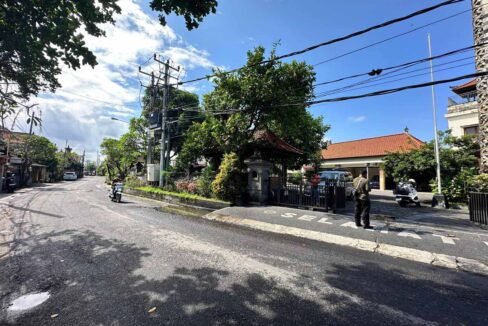 Prime Land for Sale in Sanur Bali Main Road Access, Ideal for Villa and Business